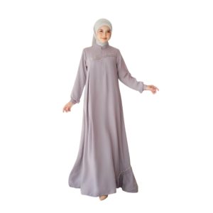 LUBI-DAISHI DRESS-SHADOW GRAY